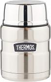 Термос для еды Thermos King-SK-3000SBK 0.47л (серебристый)