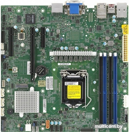 Материнская плата Supermicro MBD-X12SCZ-F-O