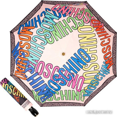 Зонт Moschino 8011-OCN Trocal Pink