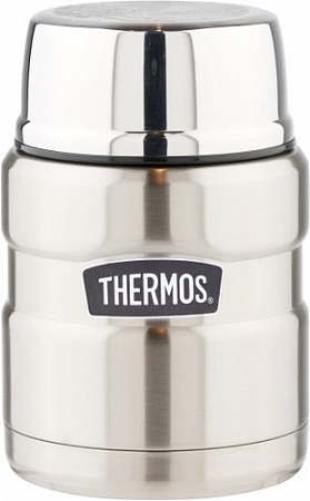 Термос для еды Thermos King-SK-3000SBK 0.47л (серебристый)