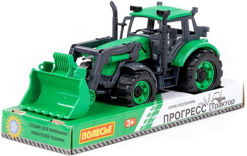 Погрузчик Полесье Прогресс 94629 (зеленый)
