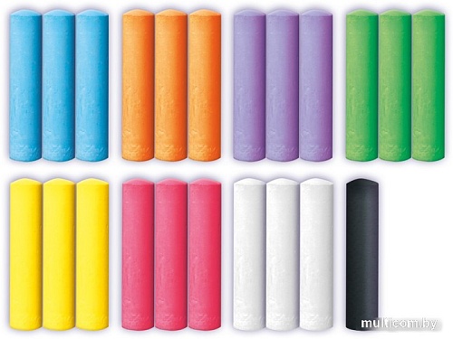 Набор мела канцелярского SES Creative Набор мела канцелярского SES Creative 02205 (8 шт)