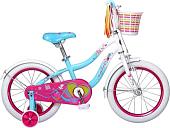 Детский велосипед Schwinn Iris 16 2022 S1691RU (белый/голубой)