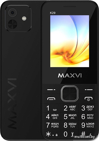 Телефон Maxvi K29 (черный)