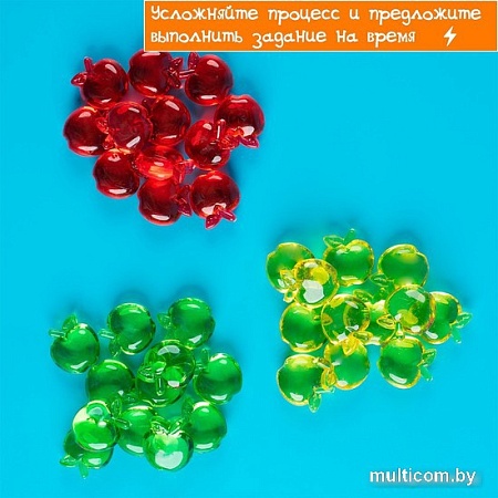 Развивающая игра Zabiaka IQ Счетный материал. Яблочки 4637548