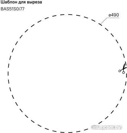 Кухонная мойка IDDIS Basic BAS51S0i77