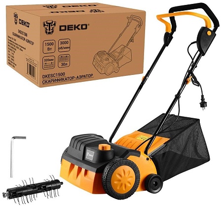 Скарификатор-аэратор Deko DKESC1500 081-2003