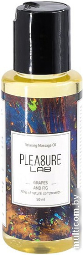 Pleasure Lab Масло для тела массажное Relaxing виноград и инжир 100 мл