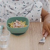 Тарелка для кормления Beaba Bol Silicone 913547 (Sage Green/Vert)
