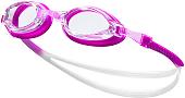 Очки для плавания Nike Chrome NESSD127560 (белый/розовый)