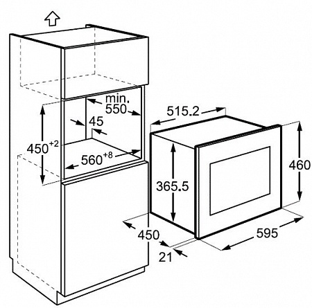 Микроволновая печь Zanussi ZSC25259XA