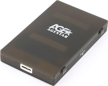 Бокс для жесткого диска AgeStar 3UBCP1-6G (черный)