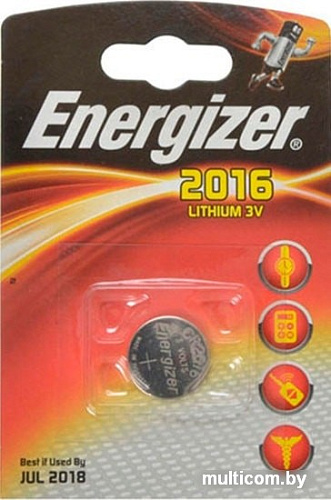 Батарейки Energizer CR2016