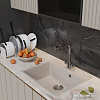 Кухонная мойка Mixline ML-GM15 551918 (белый)