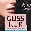 Крем-краска для волос Gliss Kur Уход и увлажнение 6-0 светло-каштановый
