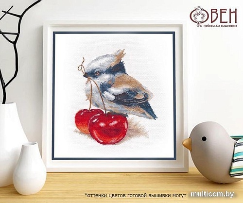 Набор для вышивания Овен Пернатый гурман 1309