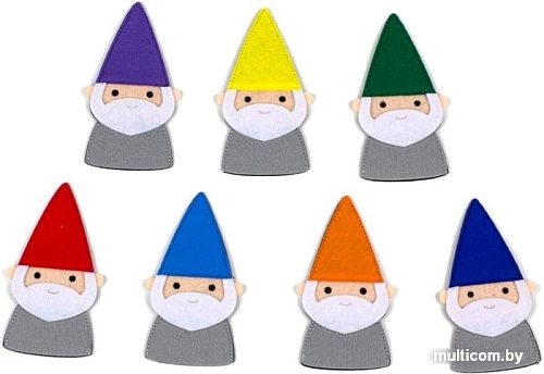 Развивающая игра Фетров Поезд с гномами 1201003