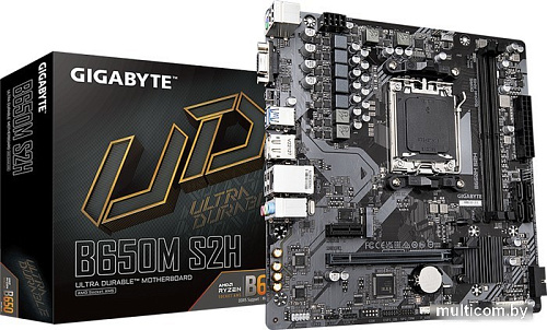 Материнская плата Gigabyte B650M S2H (rev. 1.0)