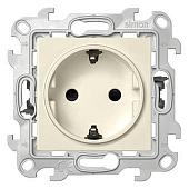 Розетка Simon 2420432-031 (слоновая кость)