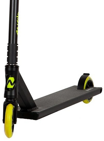 Трюковый самокат Novatrack Psycho 10 110A.PSYCHO.BLM21 (лимонный)