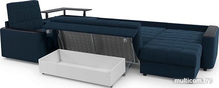 Угловой диван Moon Trade Даллас 018 003612 (левый, синий)
