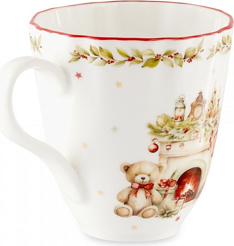 Кружка Decor de table Рождественский винтаж DDT-LH9840-350