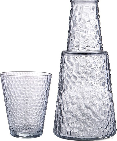 Набор стаканов для воды и напитков Agness 889-167 (с крышкой-стаканом)