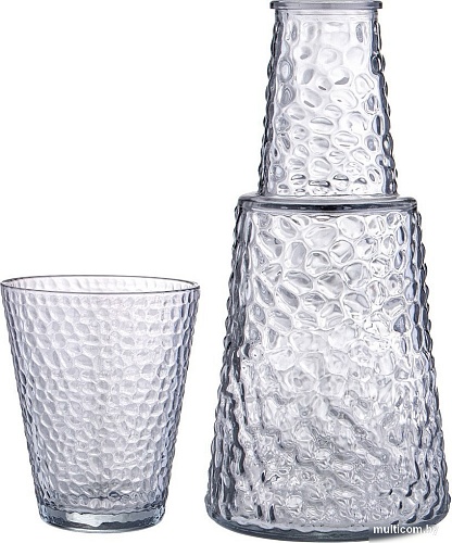 Набор стаканов для воды и напитков Agness 889-167 (с крышкой-стаканом)