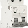 Выключатель автоматический GEYA GYM9 2P 2А D 6кА GYM92P2D