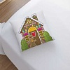 Чехол на подушку JoyArty Пряничный дом sl_38356