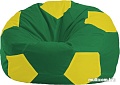 Кресло-мешок Flagman Мяч Стандарт М1.1-463 (зеленый/желтый)