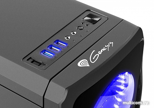 Корпус Genesis Titan 750 (синяя подсветка)