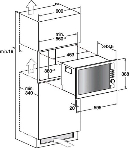 Микроволновая печь Hotpoint-Ariston MWHA 222.1 X