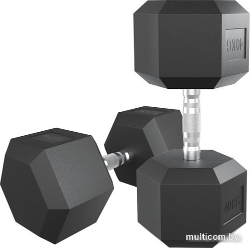 Набор гантелей Unixfit DBHEX40 40 кг