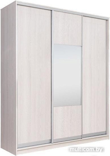 Шкаф-купе Рэйгрупп 176450 YYX Elgon РГ-09.05 (ясень снежный/хром)