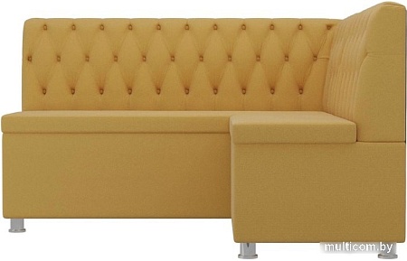 Угловой диван Mebelico Мирта 107595 (левый, желтый)