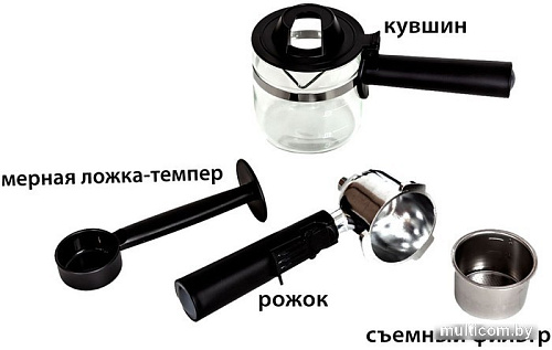 Рожковая кофеварка Supra CMS-0660