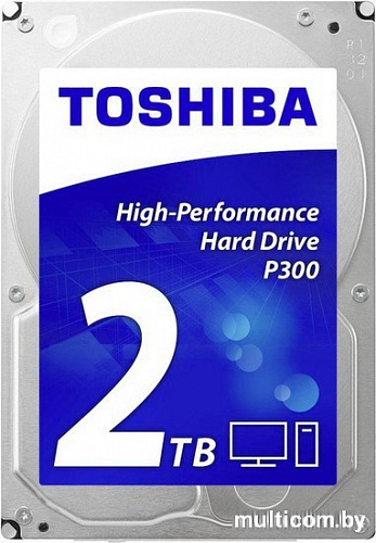 Жесткий диск Toshiba P300 2TB [HDWD120EZSTA]