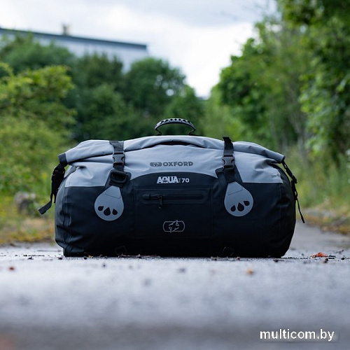 Спортивная сумка Oxford Aqua T-70 Roll Bag OL483 (серый/черный)