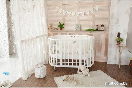 Кроватка-трансформер Nuovita Nido Magia (ваниль)