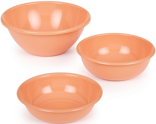 Набор мисок Альтернатива М8090 (оранжевый)