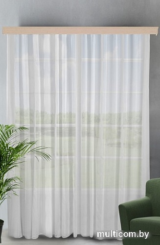 Тюль Велес Текстиль 400В (245x400, белый)