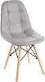 Стул Mio Tesoro Элма-1 (серый/дерево)