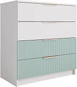 ДСВ Лавис КМД 800.1 (белый/белый софт/зеленый софт)