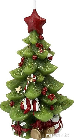 Фигурная свеча Tkano New Year Essential Green Miracle TK24-NY_CND0004 (зеленый)