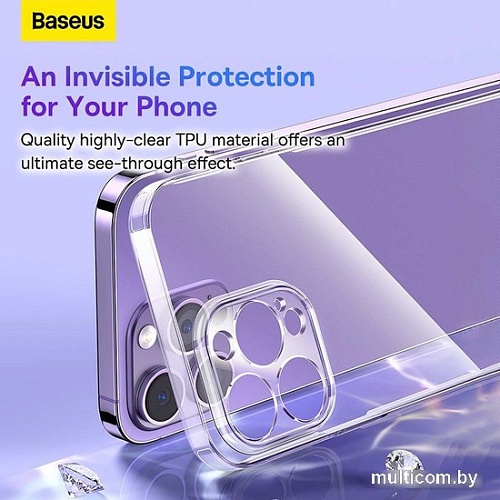 Чехол для телефона Baseus Simple Series 2 Protective Case iPhone 14 Pro Max (прозрачный)