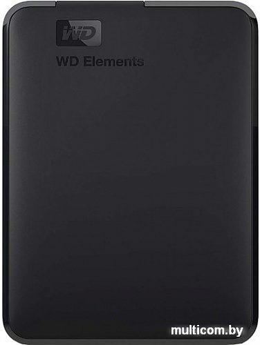 Внешний накопитель WD Elements Portable 4TB WDBW8U0040BBK