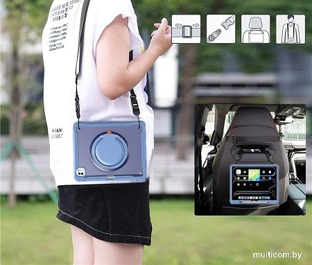 Чехол для планшета G-Case iPad Air 13 2024 6602007235G (лавандово-серый)