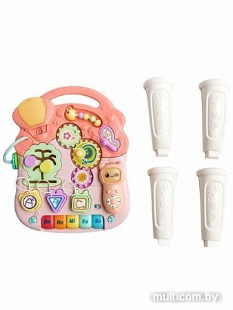 Ходунки Amarobaby Study Walker 3 в 1 (розовый)