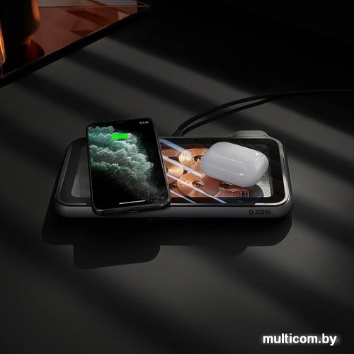 Беспроводное зарядное Zens Liberty Wireless Charger Glass Edition